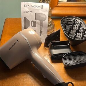 Remington Taupe Hair Dryer with Attachments